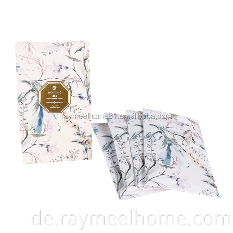NEUES Design Custom Paper Beutel Garderobe Duft Schublade Sachet